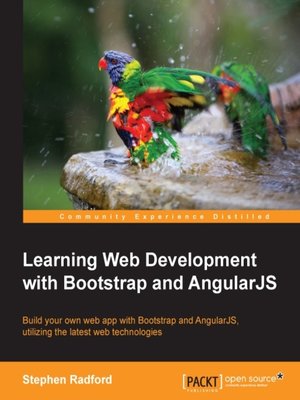 cover image of Learning Web Development with Bootstrap and AngularJS